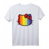Hello Kitty Gay Pride Rainbow T-Shirt - Offiziell Sanrio Bekleidung für LGBTQ+ Supporter
