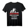 Alter Katastrophe Wäre ich bloß zu Hause geblieben - Witziges Vintage T-Shirt für Truckfahrer, Mechaniker & Handwerker als Geschenk