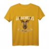 An Scheiss muas i! Lustiges Bayerisches Grantler T-Shirt mit Hirsch für Volksfest & Party – Geschenk für Freund & Papa in Bayern