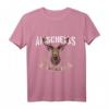 An Scheiss muas i! Lustiges Bayerisches Grantler T-Shirt mit Hirsch für Volksfest & Party – Geschenk für Freund & Papa in Bayern