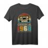 1968 Jahrgang Geburtstag Retro Vintage Herren Damen Geschenk T-Shirt – Nostalgisches Tape Kassette Design zum 54. Geburtstag, perfekt für Originale Legenden