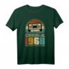1968 Jahrgang Geburtstag Retro Vintage Herren Damen Geschenk T-Shirt – Nostalgisches Tape Kassette Design zum 54. Geburtstag, perfekt für Originale Legenden