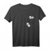 Süße Kawaii Baby Pandas spielen in der Tasche | Lustiges Panda T-Shirt für Tierliebhaber & Anime-Fans