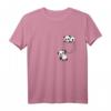 Süße Kawaii Baby Pandas spielen in der Tasche | Lustiges Panda T-Shirt für Tierliebhaber & Anime-Fans