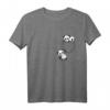 Süße Kawaii Baby Pandas spielen in der Tasche | Lustiges Panda T-Shirt für Tierliebhaber & Anime-Fans