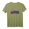 LED-Blinkendes Nachtclub T-Shirt mit buntem Design und Kopfhörern – Perfekt für Partys, Festivals, Raves & Clubbesuche