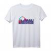 LED-Blinkendes Nachtclub T-Shirt mit buntem Design und Kopfhörern – Perfekt für Partys, Festivals, Raves & Clubbesuche
