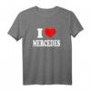 Ich liebe Mercedes T-Shirt - Personalisierte Kleidung für Mercedes-Fans und Heimatstolz aus Mercedes, TX
