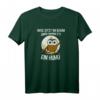 Was sitzt im Baum und winkt? Lustiges Eulen Uhu T-Shirt für Tierliebhaber und Humorfans – Perfekt als Geschenk zu Geburtstag, Muttertag oder Weihnachten