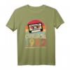 1982 Jahrgang Geburtstag Retro Vintage T-Shirt für Damen & Herren – Lustiges Kassetten-Motiv zum HapPanda als Geschenkidee