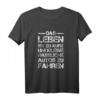 Das Leben Ist Zu Kurz Um Kleine Hässliche Autos Zu Fahren T-Shirt – Humorvolles Auto Sprüche T-Shirt für Autoenthusiasten