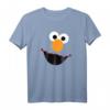 HapPanda Elmo Face T-Shirt - Offiziell lizenzierte Sesame Street Bekleidung in verschiedenen Styles