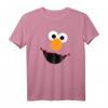 HapPanda Elmo Face T-Shirt - Offiziell lizenzierte Sesame Street Bekleidung in verschiedenen Styles