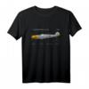 Messerschmitt Bf 109 WWII Luftwaffe T-Shirt - Militärhistorie, Flugzeugfans & Luftfahrtenthusiasten
