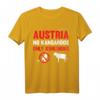 No Kangaroos Only Kuhlimuhs Österreich Österreich T-Shirt - Lustige Geschenkidee für Touristen & Erasmus-Schüler in Wien, Österreich