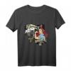 Vintage 50s RnR Rockabilly Legend T-Shirt – Retro Style mit Mikrofon, Kartenspiel & Strong Girl, Perfekt für Rock'n'Roll Fans & 50er Jahre Liebhaber