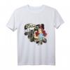 Vintage 50s RnR Rockabilly Legend T-Shirt – Retro Style mit Mikrofon, Kartenspiel & Strong Girl, Perfekt für Rock'n'Roll Fans & 50er Jahre Liebhaber