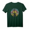 HapPanda Guitar Sunset Outline T-Shirt – Offiziell lizenzierte Vintage Musik- & Gitarren-Designs für Männer und Frauen