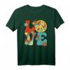Peace Love 60er 70er Jahre Hippie Kostüm Groovy Party Outfit T-Shirt für Damen und Herren