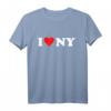I Heart Love NY New York City NYC Klassische Schriftart T-Shirt für Herren und Damen – Perfektes Geschenk für Stadtliebhaber & besondere Anlässe