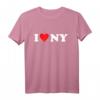 I Heart Love NY New York City NYC Klassische Schriftart T-Shirt für Herren und Damen – Perfektes Geschenk für Stadtliebhaber & besondere Anlässe