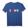 I Heart Love NY New York City NYC Klassische Schriftart T-Shirt für Herren und Damen – Perfektes Geschenk für Stadtliebhaber & besondere Anlässe