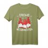 Frohe Weihnachten Lustiges Weihnachtswichtel T-Shirt mit Schneeflocken - Festliche Mode für Damen, Herren, Jungen und Mädchen