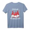 Frohe Weihnachten Lustiges Weihnachtswichtel T-Shirt mit Schneeflocken - Festliche Mode für Damen, Herren, Jungen und Mädchen
