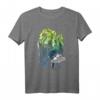 Jurassic World Indominus Rex Dark Portrait T-Shirt - Offiziell lizenziertes Dinosaurier Motiv für Fans