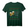 Lustiges Weihnachtsoutfit mit Spruch 'Ho Ho Hol mir mal ein Bier' – Witziges T-Shirt für Weihnachten, Party & Geschenk für Damen, Herren & Familie