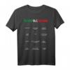 Italienisch Gesten Lernen mit Italienischer Flagge T-Shirt – Lustiges Geschenk für Italien-Liebhaber, Anfänger & Fans