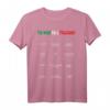 Italienisch Gesten Lernen mit Italienischer Flagge T-Shirt – Lustiges Geschenk für Italien-Liebhaber, Anfänger & Fans
