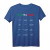 Italienisch Gesten Lernen mit Italienischer Flagge T-Shirt – Lustiges Geschenk für Italien-Liebhaber, Anfänger & Fans