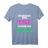 Ich brauch kein Karnevalskostüm ich geh als geile... T-Shirt - Lustiges, sexy Fasching T-Shirt für Damen und Herren in großen Größen, Last-Minute Karnevalsoutfit