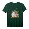 HapPanda T-Shirt mit Grinch Sleigh - Humorvolles Party-Outfit für den besonderen Tag