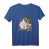 HapPanda T-Shirt mit Grinch Sleigh - Humorvolles Party-Outfit für den besonderen Tag