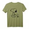 HapPanda Snoopy Woodstock Walk T-Shirt - Offizielles Lizenzprodukt für lustige Geburtstagsfeier