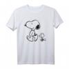 HapPanda Snoopy Woodstock Walk T-Shirt - Offizielles Lizenzprodukt für lustige Geburtstagsfeier