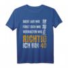 Lustiges Vintage HapPanda T-Shirt mit Spruch – Perfektes Geschenk für Vater, Sohn oder Freunde zum 40. Jubiläum