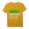 Grüne nein danke Spruch T-Shirt – Humorvolles Anti-Grün Motiv im klassischen Schnitt mit doppeltem Saum