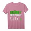 Grüne nein danke Spruch T-Shirt – Humorvolles Anti-Grün Motiv im klassischen Schnitt mit doppeltem Saum