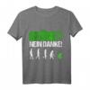 Grüne nein danke Spruch T-Shirt – Humorvolles Anti-Grün Motiv im klassischen Schnitt mit doppeltem Saum