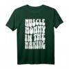 Fitness Gym Pump 40 Geburtstag Humor T-Shirt für Frauen - Lustiges Muscle Mommy Shirt für Fitnessstudio & Geburtstagsgeschenke