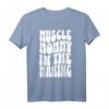 Fitness Gym Pump 40 Geburtstag Humor T-Shirt für Frauen - Lustiges Muscle Mommy Shirt für Fitnessstudio & Geburtstagsgeschenke