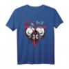 Lustiges Bullet My For Valentine Logo-Geschenk T-Shirt – Klassisch geschnitten, doppelt genähter Saum