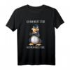 Ich Bin Nicht Stur Nur Meinungsstabil - Lustiges Pinguin T-Shirt mit Spruch für Freunde & Kollegen, perfektes Geschenk
