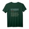 Gitarrist Definition Begriff Lustiges Geschenk T-Shirt – Witziges Musiker T-Shirt für Gitarristen, Lehrer & Schüler