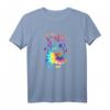 Peppa Pig Tie Dye Portrait T-Shirt - Offiziell lizenzierte Kinderkleidung für Peppa Pig Fans