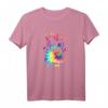 Peppa Pig Tie Dye Portrait T-Shirt - Offiziell lizenzierte Kinderkleidung für Peppa Pig Fans