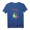 Peppa Pig Tie Dye Portrait T-Shirt - Offiziell lizenzierte Kinderkleidung für Peppa Pig Fans
